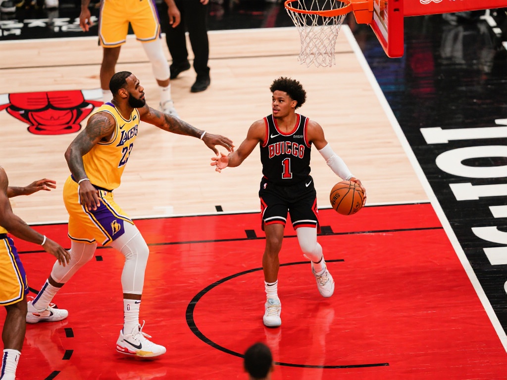 吉迪三双超远绝杀 公牛主场翻盘湖人